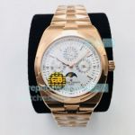 GB Vacheron Constantin Overseas Perpetual Calendar Rose Gold Men’s Watch Silver Dial